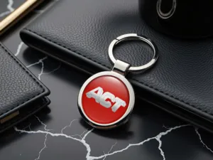 ACT Schlüsselringe Damen Modern Hochwertig Metall